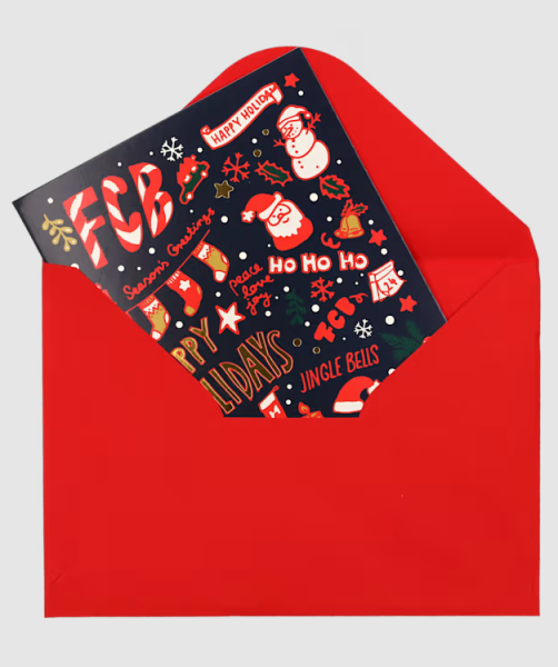 FC Bayern München - Grußkarte Weihnachten